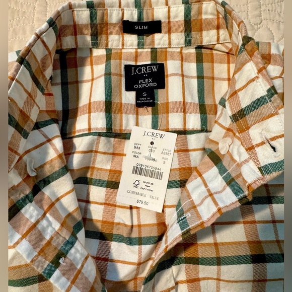 NWT - Men’s J. Crew Long Sleeve Shirt - Picture 4 of 5